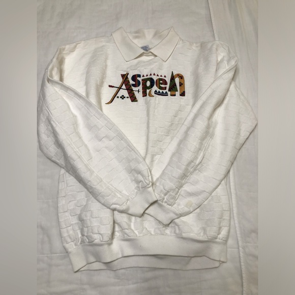 Vintage Sweaters - Vintage Aspen sweater GUC